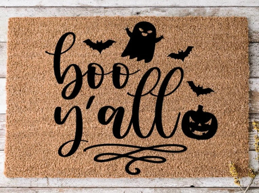 Boo Y’all! Doormat