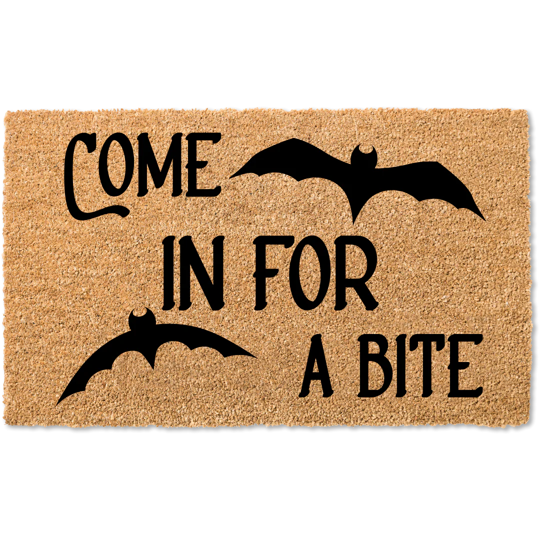 Halloween Bat Doormat