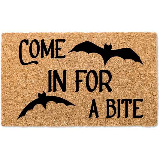 Halloween Bat Doormat